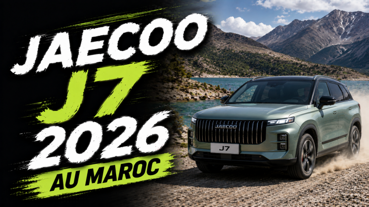 Jaecoo J7 2026 au Maroc : prix, versions, équipements et avis